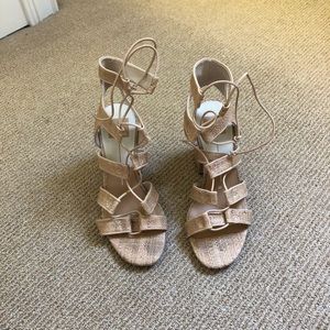 dolce vita woven heels
